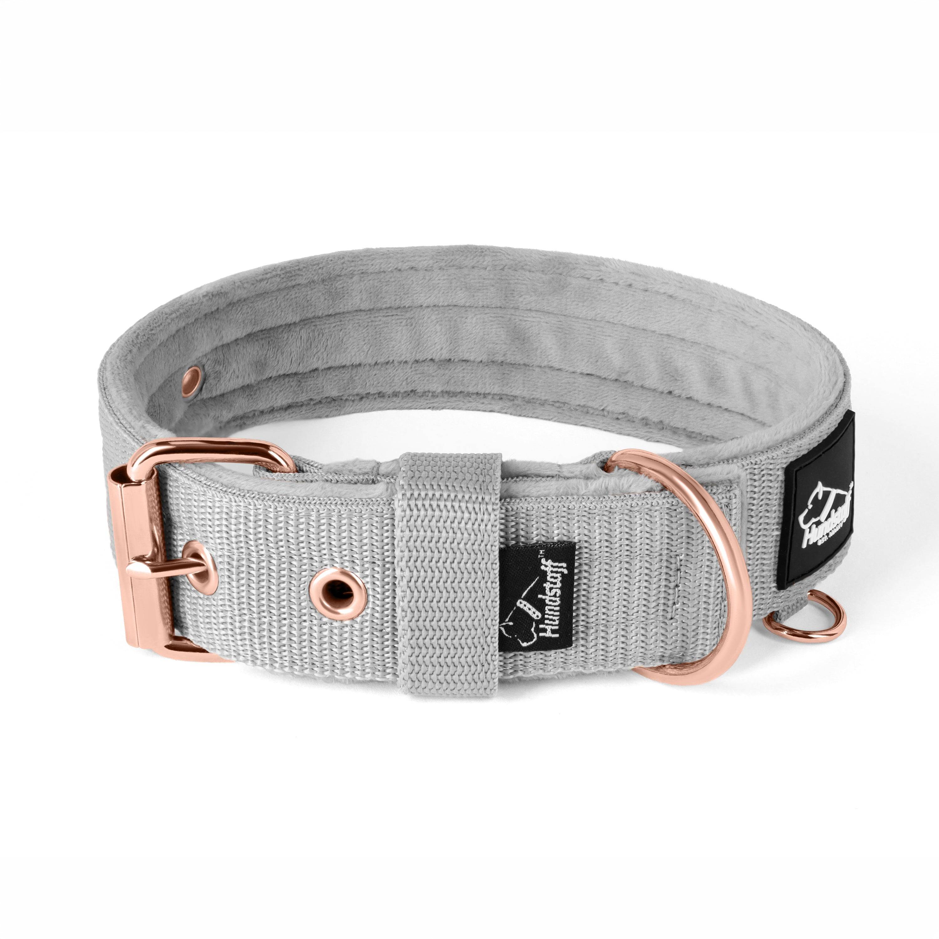 Active Komfort Rose Edition Grått - Brett slitstarkt halsband med spänne - Default Title