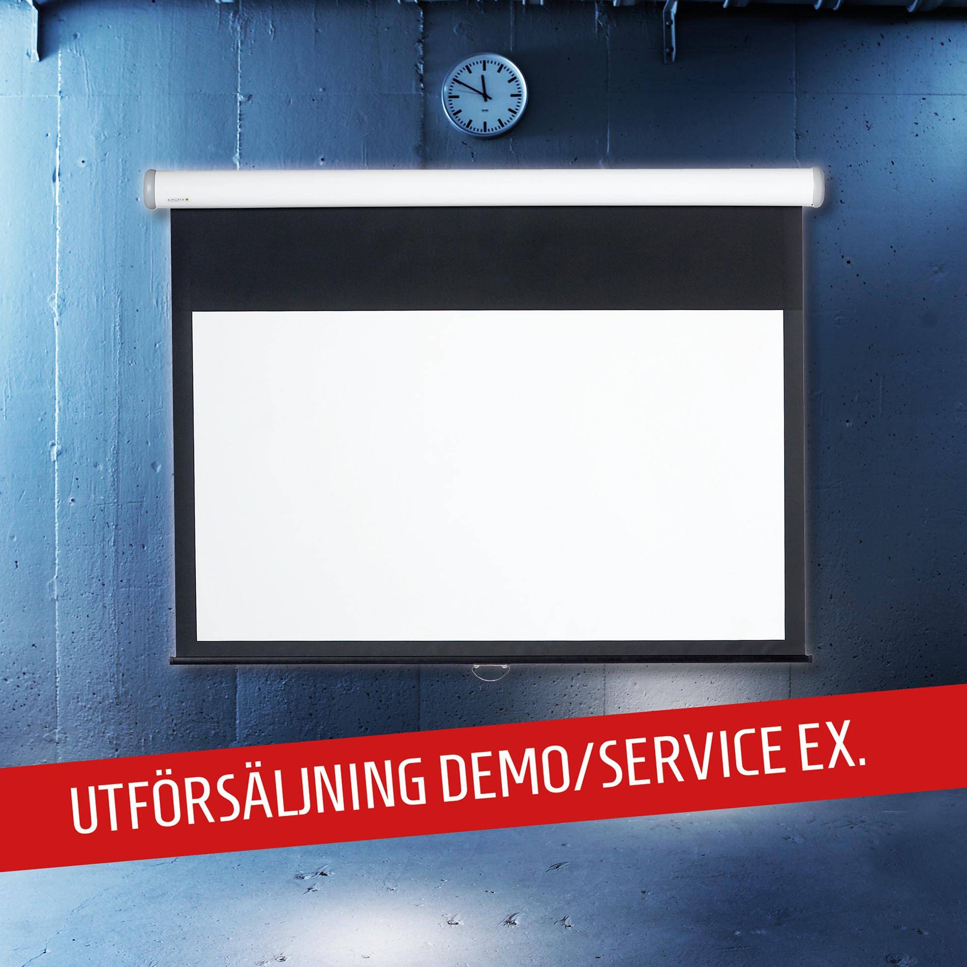 Lite Manual Screen – Demo / Service EX 79" (16:10, 170x106 cm)