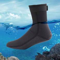 1 par vattensporter 3 mm neopren halkfria män kvinnor strandsurfstrumpor, surfing dykning snorklingstrumpor strandgrejer - Multifärgad (XL(42-43),L(40-41),S (35-37),XXL (44-45),M(38-39))