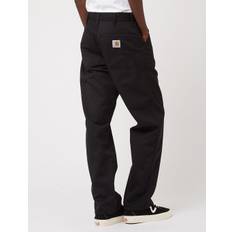 Carhartt-WIP Simple Pant (Relaxed Fit) - Black Rinsed - Black / W.29-L.32