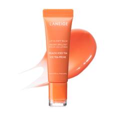 Laneige Lip Glowy Balm Peach Iced Tea 10g Lip Balm Lip Balm Vitamin C Lip Mask Sensitive Skin Moisturizing Korean