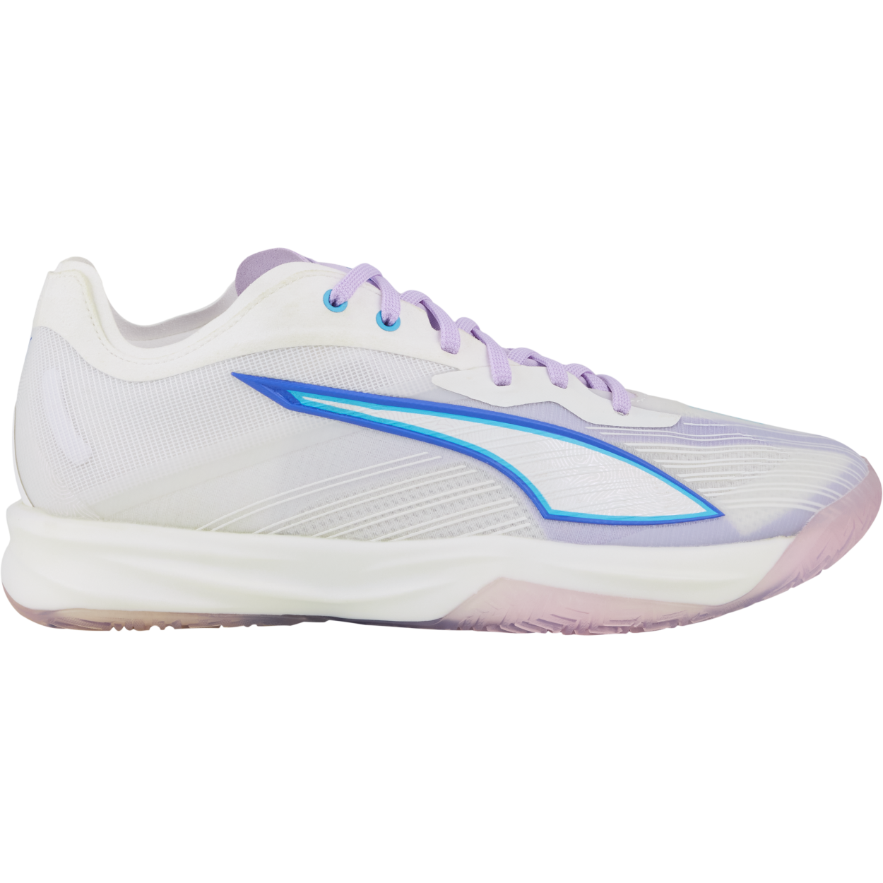 Puma - Accelerate Nitro SQD 5 Håndboldsko - Dame  - 42  - Hvid