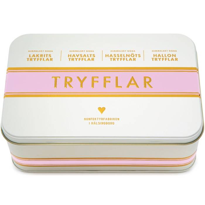 Konfektyrfabriken i Hälsingborg Rosa Tryffelkollektion 400g