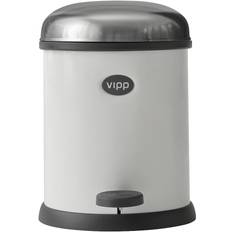 Vipp Vipp12 bin, White - Ø x H: 16.5 25 cm measur Pedalhinkar Från Magasin - Hvid (Ø x H: 16.5 x 25 cm - Ø measur)