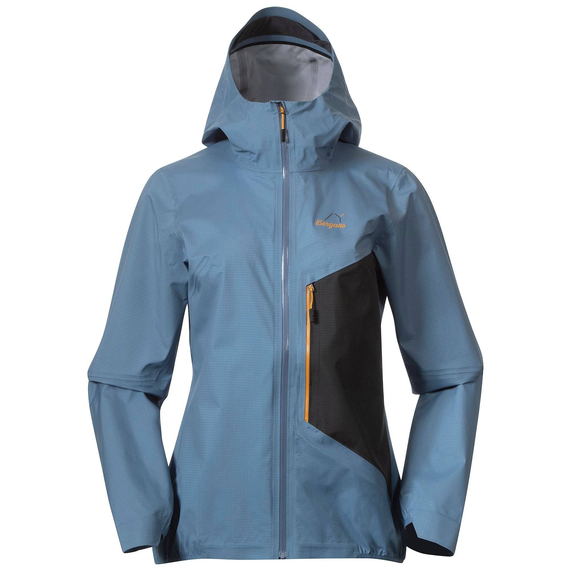 Bergans W Y LIGHTLINE AIR 3L SHELL JACKET - Elemental Blue - Dark Shadow Gray / XL