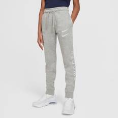 Nike - Sportswear Swoosh fleece-bukser - S  - Grå