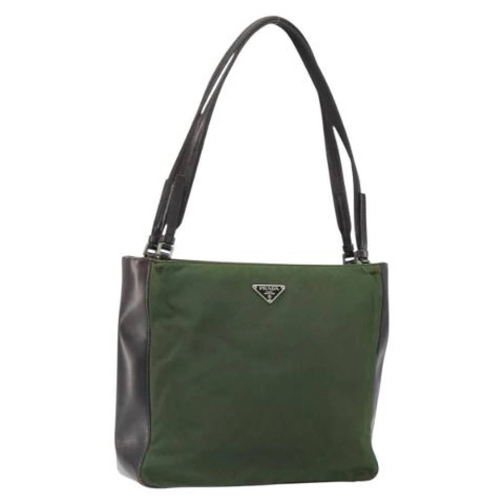 Prada Vintage - Pre-owned Vintage Nylon Axelremsväska Vintage - Dam - ONE Size - Nylon