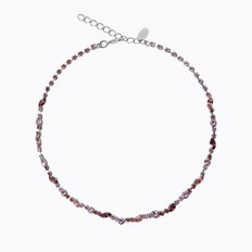 Caroline Svedbom Antonia Halsband / Violet Combo (Rhodium)