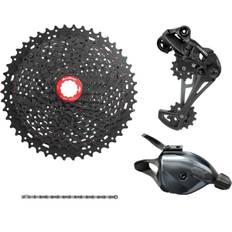 SRAM/Sunrace 12-Speed Gruppe til alm. body 11-50T Sort/Grå