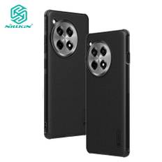 Nillkin Super Frosted Shield Pro Case For OnePlus 12R For OnePlus Ace 3 Phone Case Matte Anti Fingerprint Shockproof Back Cover For OnePlus 12R svart