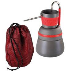 Tourist flow-through kaffemaskine med filter + 150ml turistkrus