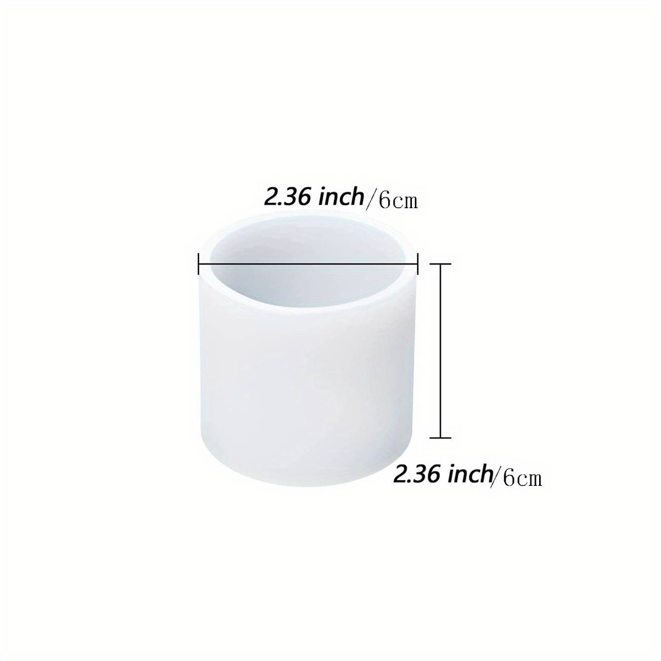 TEMU Cylindrical Candle Molds For Candle Making, Pillar Casting Silicone Molds For Resin Casting, Soap, Flower Specimens, Insect Specimens, Clay Craft
