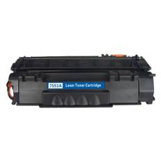 HP Q7553A Sort 3000 sider kompatibel lasertoner 53A