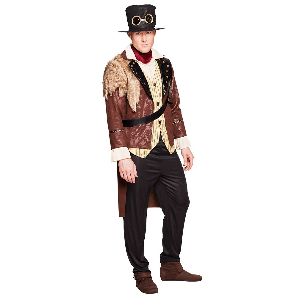 Captain Steampunk kostume 50-52