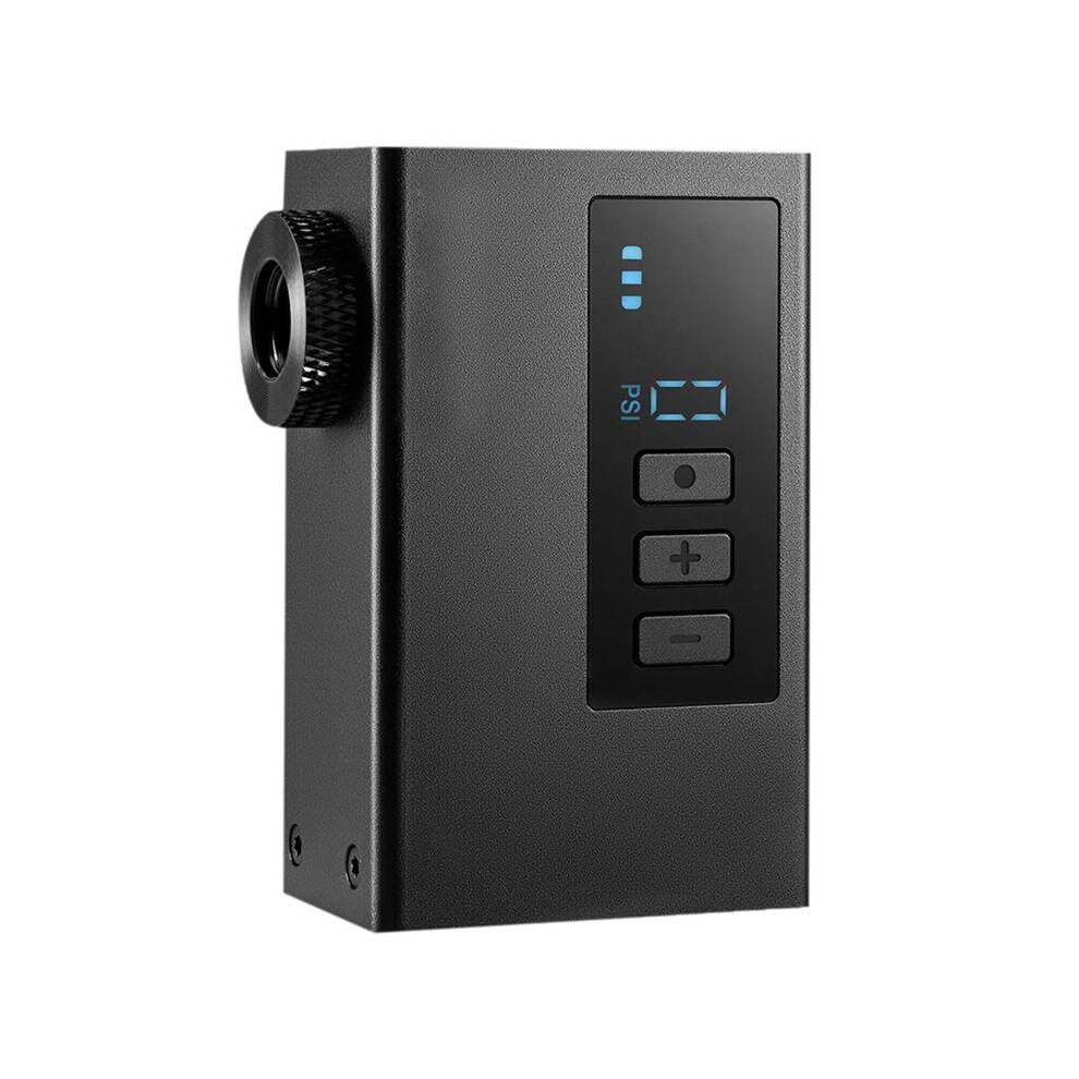 New Aluminum Alloy Electric Pump 120 PSI Bike Air Rechargeable Tire Inflator Pump 420mAh Digital Display Pump