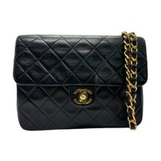Chanel Vintage Chanel Flap Bag H 16cm x W 19cm x D 7cm - Chanel Vintage hos Magasin