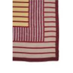 Massimo Copenhagen Hemp Collection Tæppe 250x350 cm - Red/Yellow