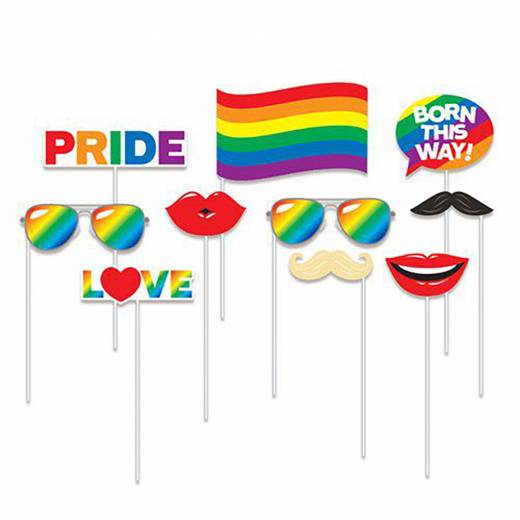Photobooth Props - Pride