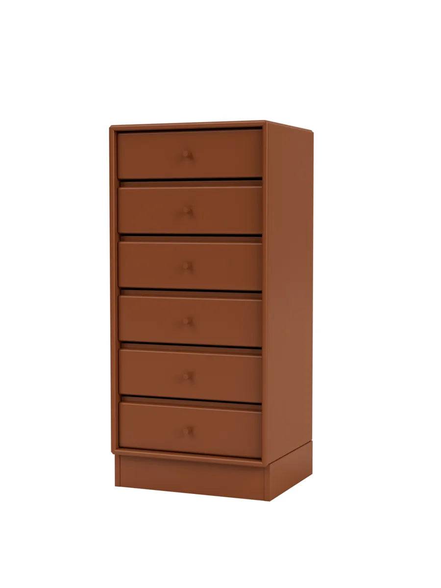 1362 Skuffemodul inkl. sokkel fra Montana Hazelnut / Sokkel 7 cm - Jacobsen Plus
