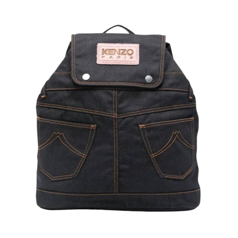 Kenzo - Five Pockets Backpack Väskor - Herr - ONE Size - Bomull