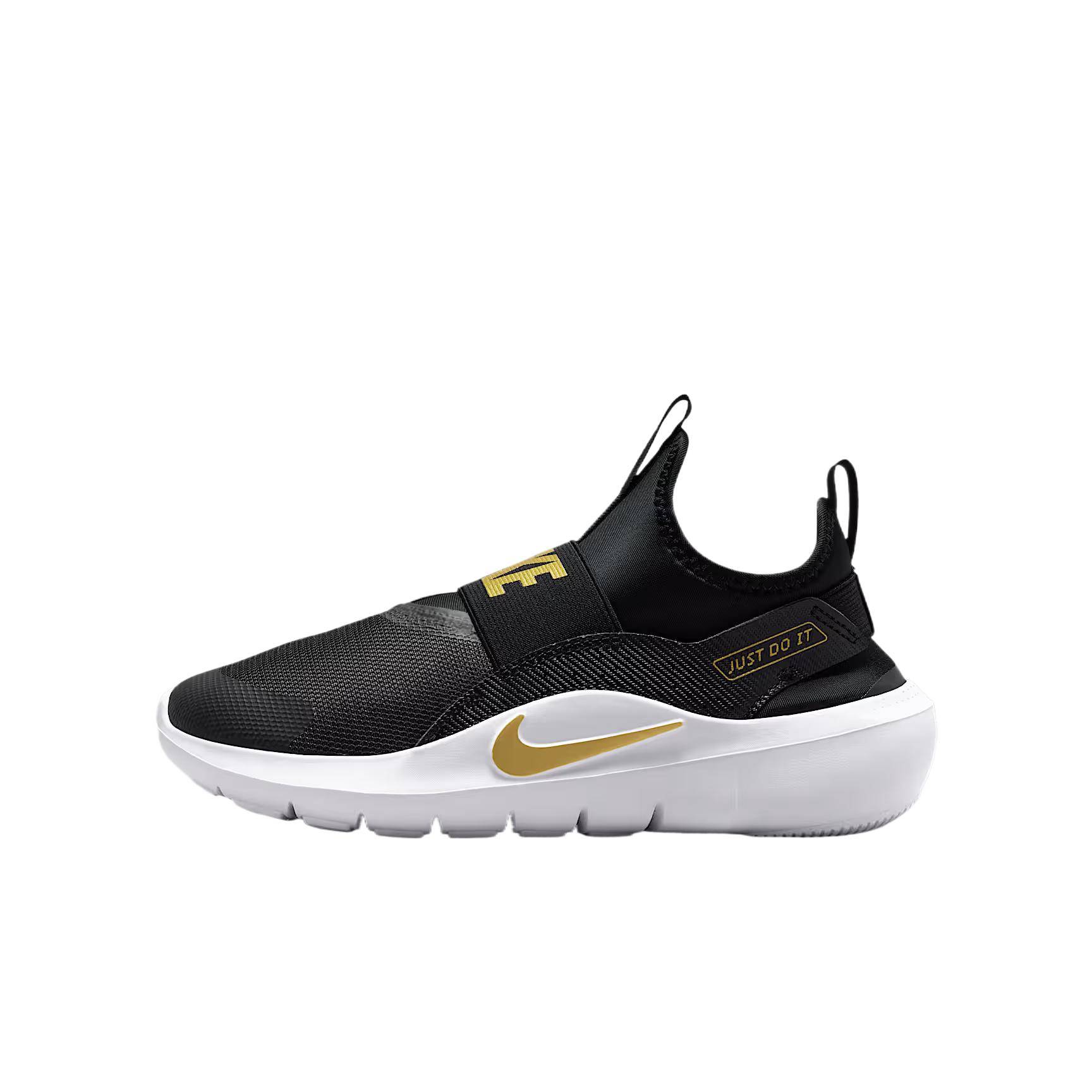 Nike Flex Runner 4 GS Svart Vit Blur Barn Sneakers IF2893-009 cm black