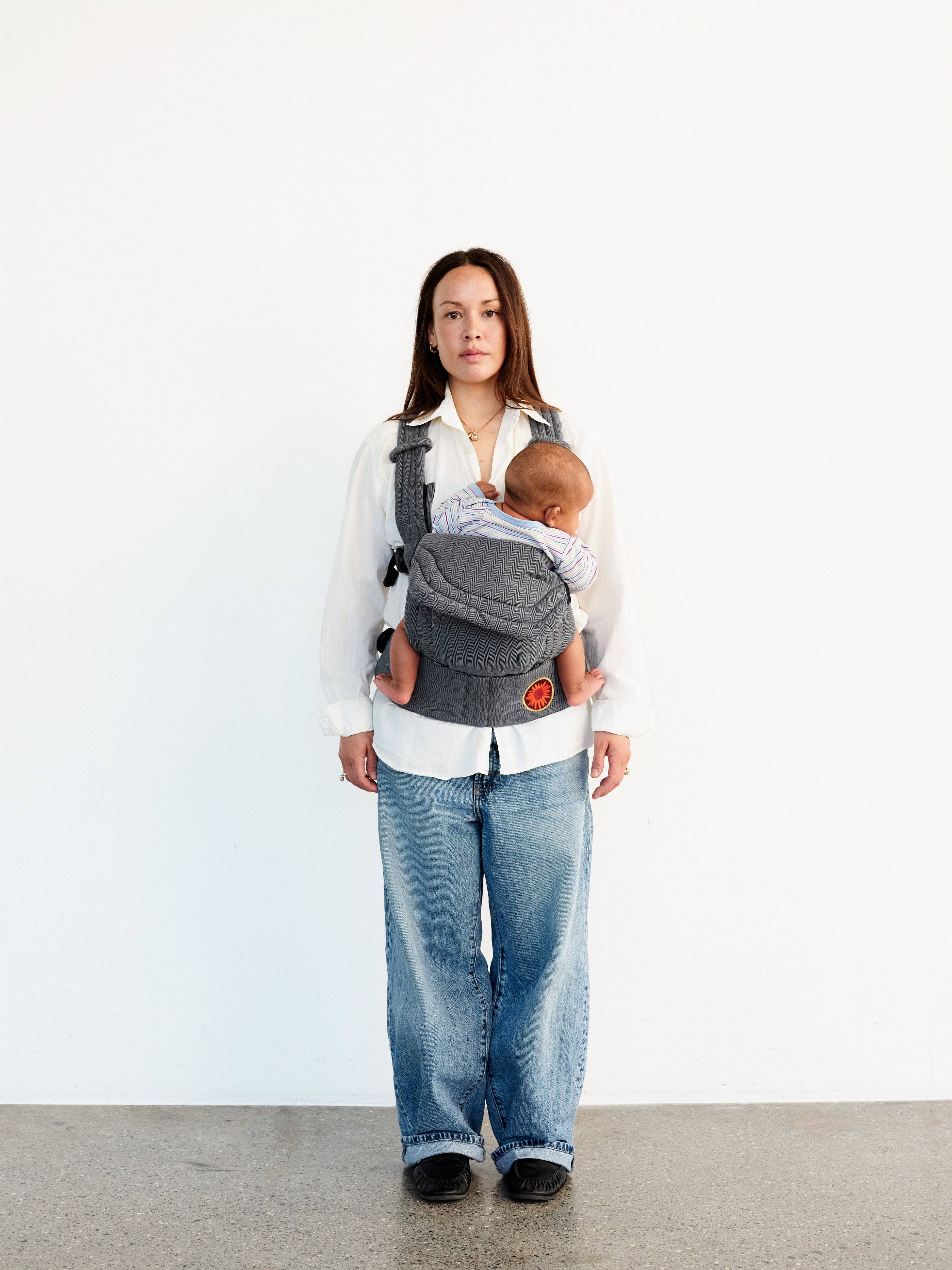 Moova Balance Carrier - Atlantic Herringbone