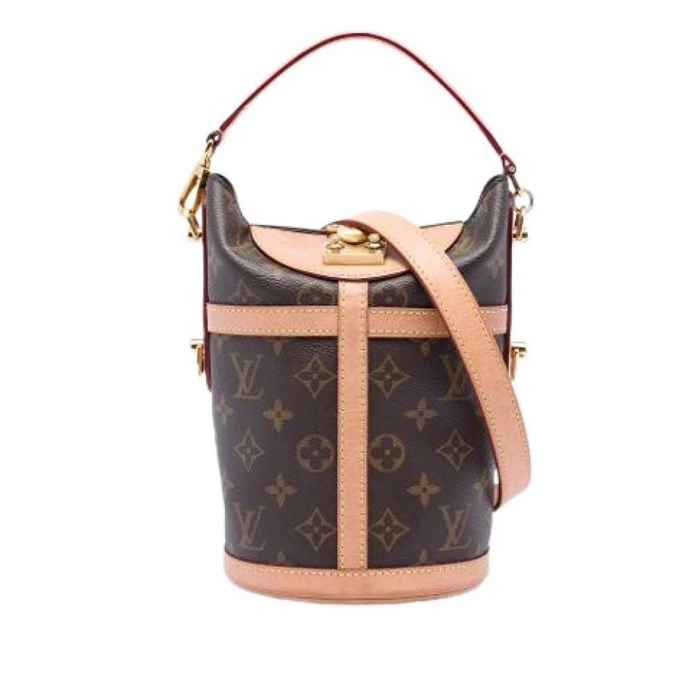 Louis Vuitton Vintage Pre-owned Monogram Bucket Bag - Vintage - Dame - Brun - ONE SIZE - Uld
