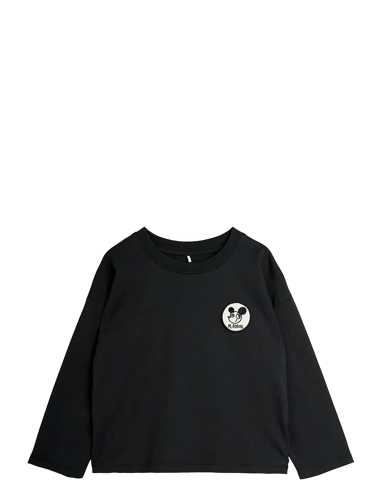 Mini Rodini Ritzratz Patch Ls Tee - Black - 128/134