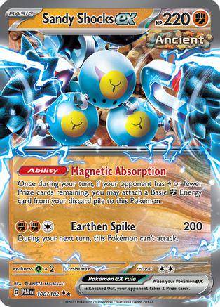 Sandy Shocks ex 108/182 Pokemon Paradox Rift