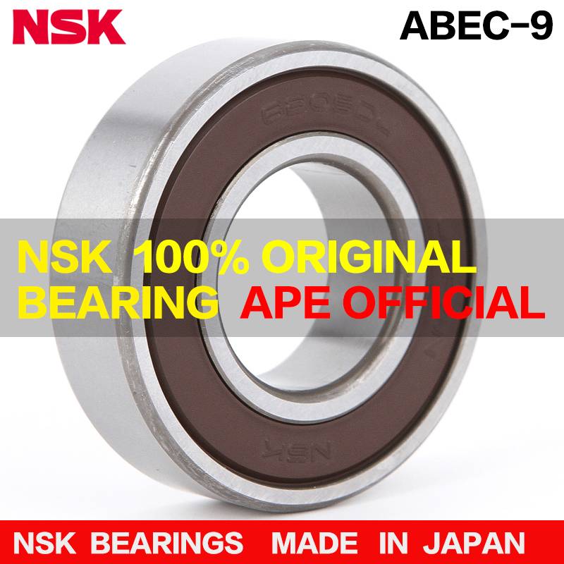 2pcs Japan NSK Bearing 6000RS 6000ZZ ABEC-9 10*26*8 mm Deep Groove 6000 2RS 6000 2Z 6000DDU Ball Bearings 6000 2RS 6000-2Z