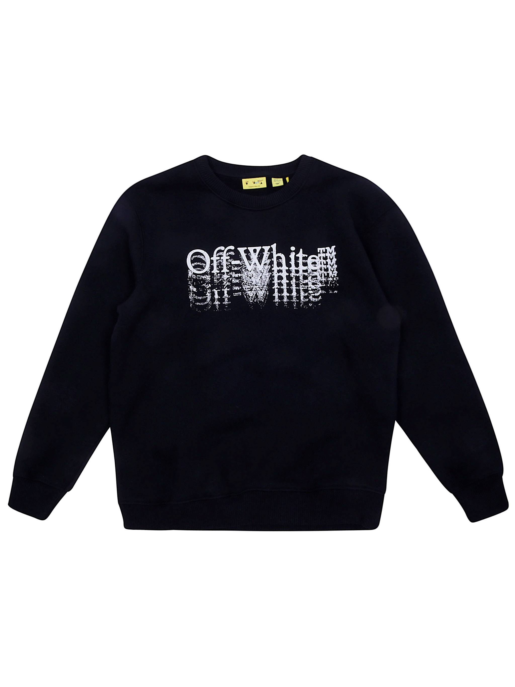 OFF WHITE KIDS Sweatshirt Main Character "Big Bookish Stamp"
