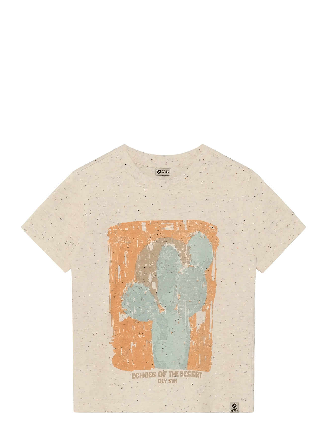 Daily 7 T-Shirt Nappy Print - Cream - 98