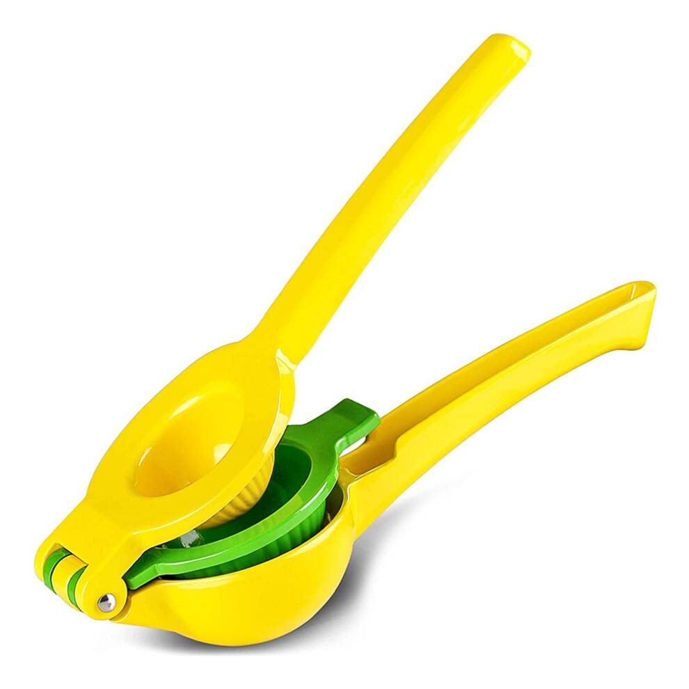 Rengøringsvenlig citruspresser, ergonomisk håndtag for at spare besvær, holdbar konstruktion i rustfrit stål for lang levetid
