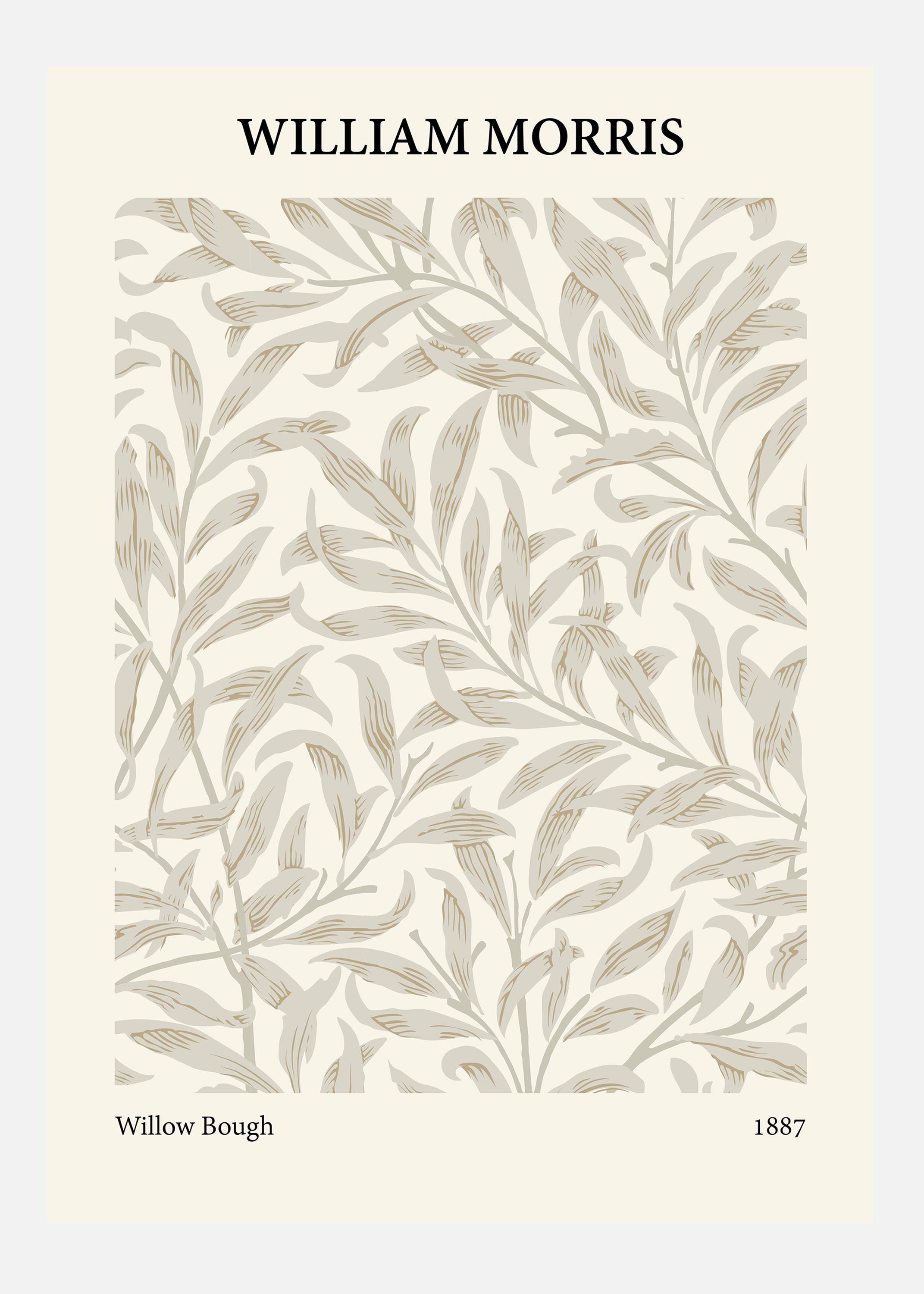William Morris - Willow Bough 2 Canvastavla (70x100 cm)