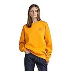 G-STAR RAW Mäns unisex core lös tröja, gul (Dull Yellow C235-1213), XXL, Gul (Dull Yellow C235-1213), XXL