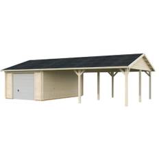 Garage m/ledhejseport, Roger, 52,2 m², natur