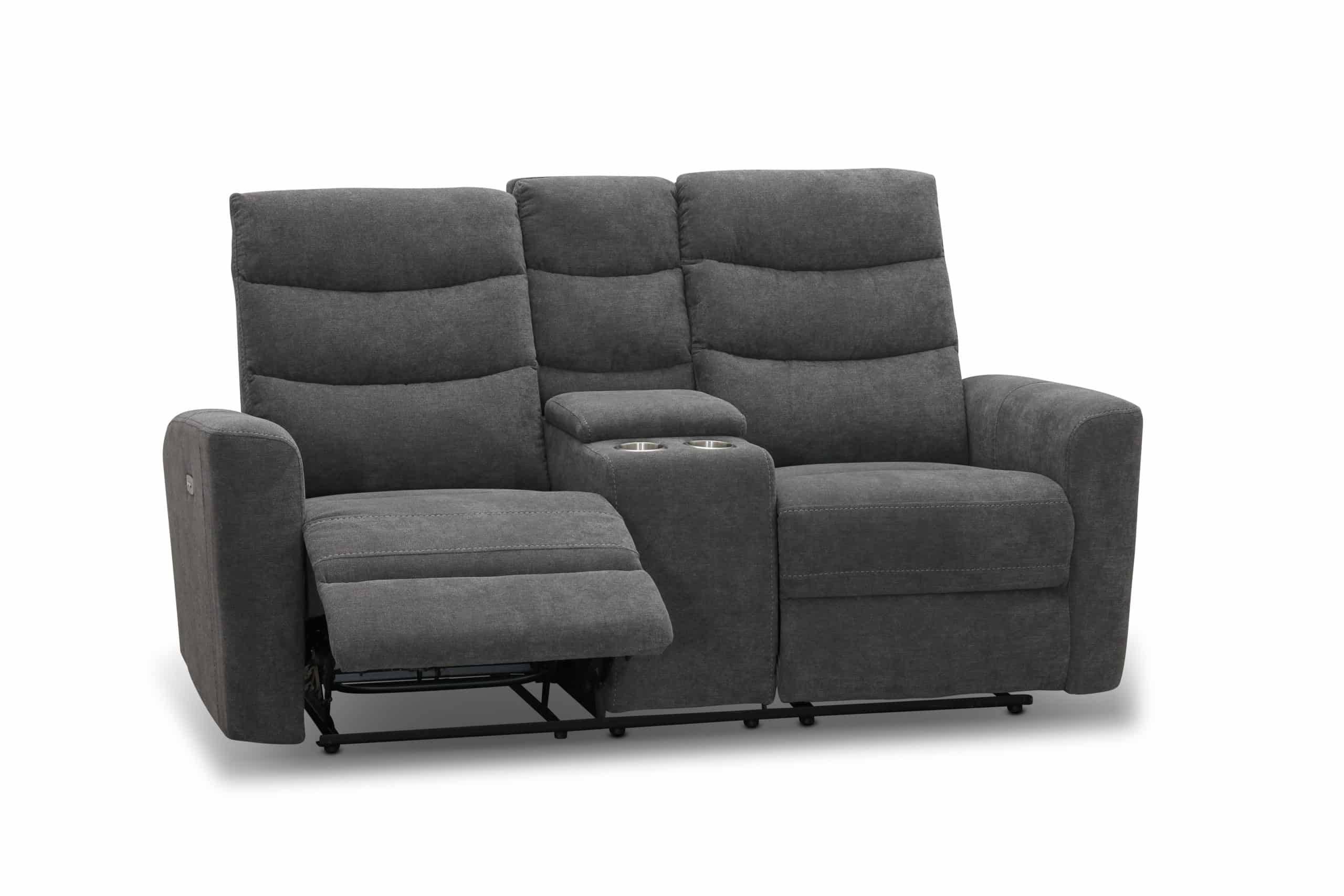 New York 2-sits elrecliner soffa