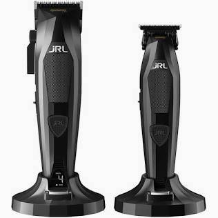 JRL Diamante - Professional Cordless Hair Clipper & Trimmer Kit (Black)