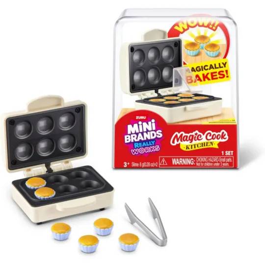 Magic Cook Kitchen Cupcake Maker Zuru Mini Brands Figurer 77789J