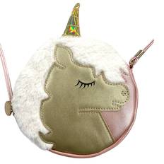 Ulrika Unicorn Axelremsväska Barn Rosa