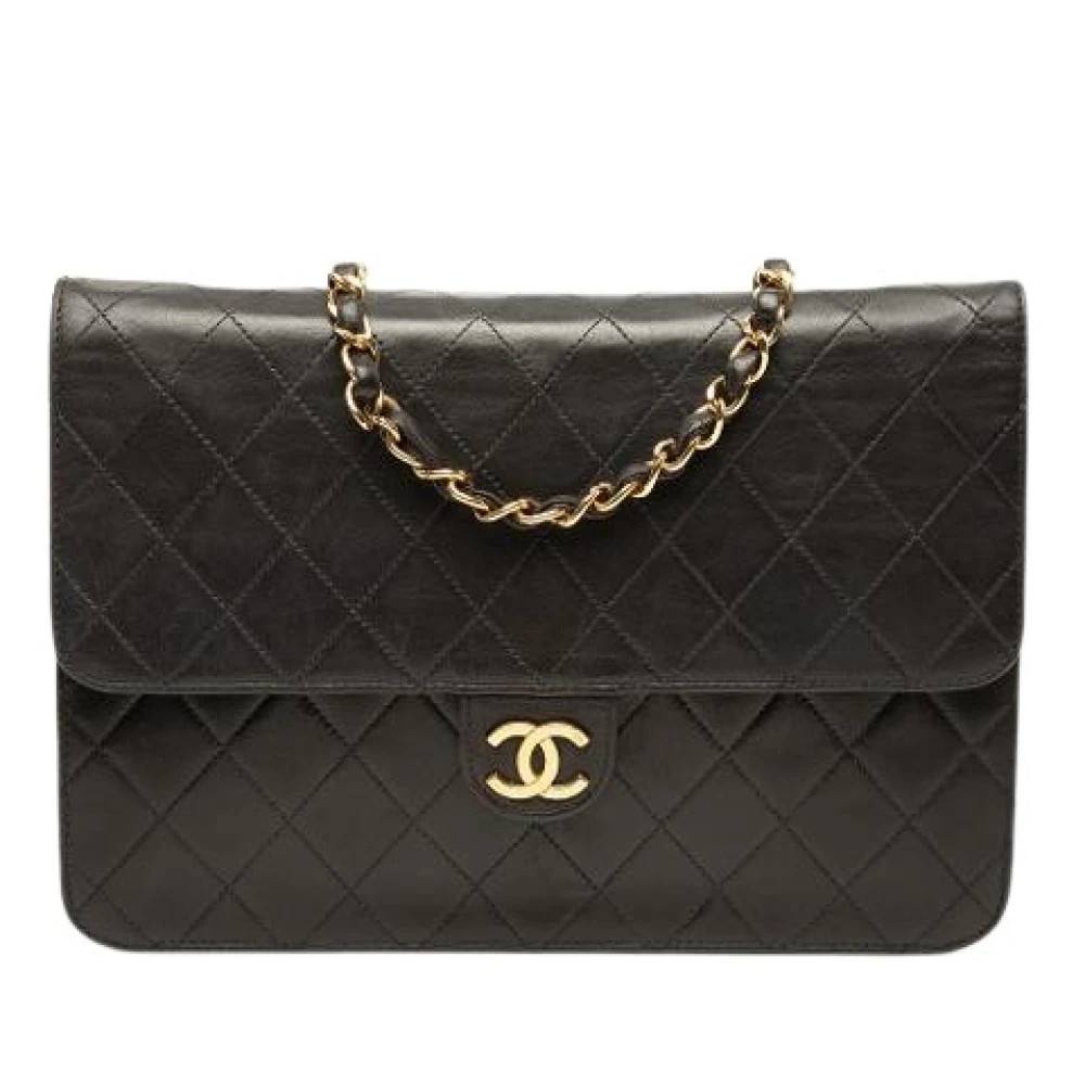 Chanel Vintage Pre-owned Vintage Crossbody Bag - Vintage - Dame - Sort - ONE SIZE - Uld