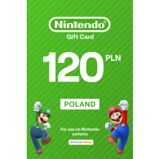 Nintendo eShop zł 120 PLN Gift Card (PL) - Digital Code