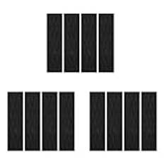 SAROAD 12St Surfboard Traction Pads EVA Surfing Skimboard Deck Traction Pads Anti-Slip Front Tail Pad för SurfbräDor, Kiteboard