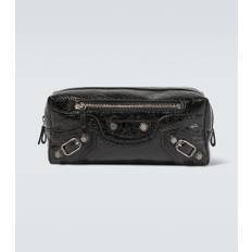Balenciaga Le Cagole leather toiletry bag