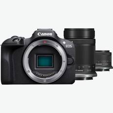 Canon EOS R100 Mirrorless Camera + RF-S 18-45mm IS STM Lens + RF-S 55-210mm IS STM Le...