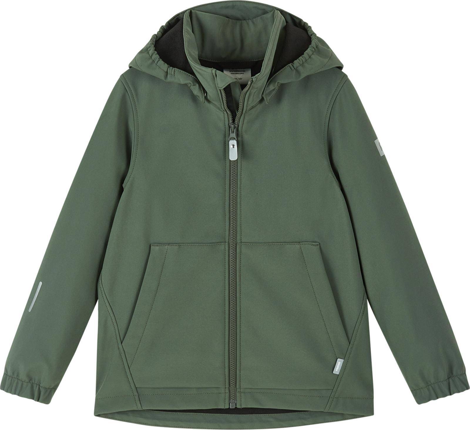 Reima Kids' Softshell Jacket Koivula Thyme Green, 128