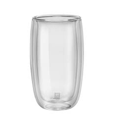 ZWILLING Double Wall Glass Latte 350ml 2pcs Tumbler Insulated Cold Insulation Iced Tea Cup Double Structure Microwave Safe Japanese Sorrent Sorrento