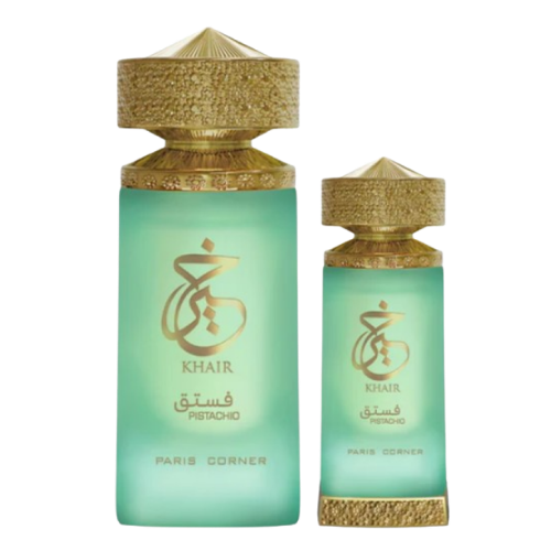 Paris Corner Khair Pistachio Eau De Parfum - 100 ml + Parfumeolie - 25 ml