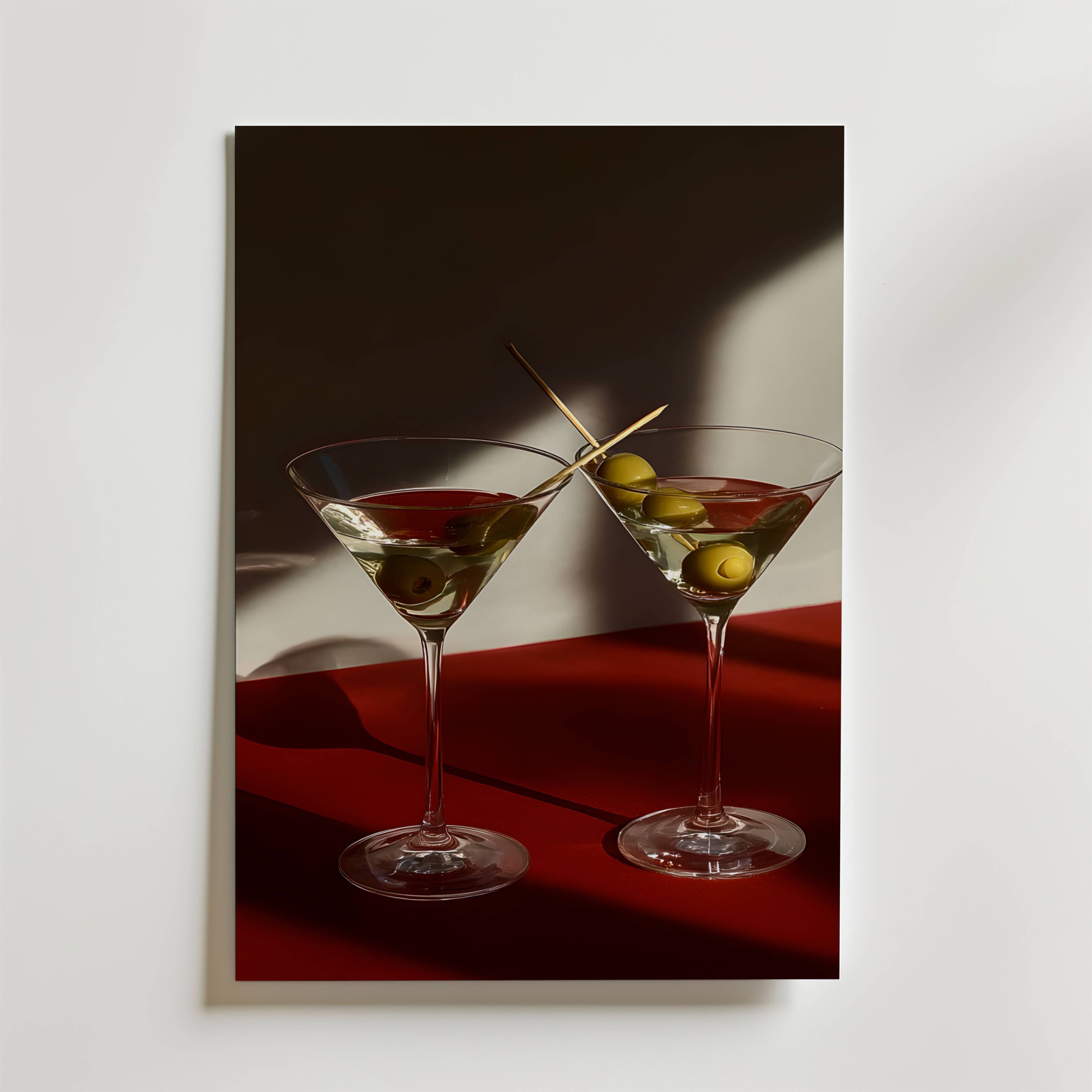 The Last Martini Poster - Fine Art Poster 100x140 cm