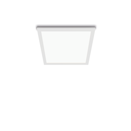 Touch Loftlampe firkantet 12W 4000K Sceneswitch, hvid
